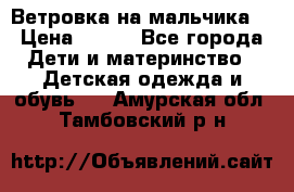 Ветровка на мальчика  › Цена ­ 500 - Все города Дети и материнство » Детская одежда и обувь   . Амурская обл.,Тамбовский р-н